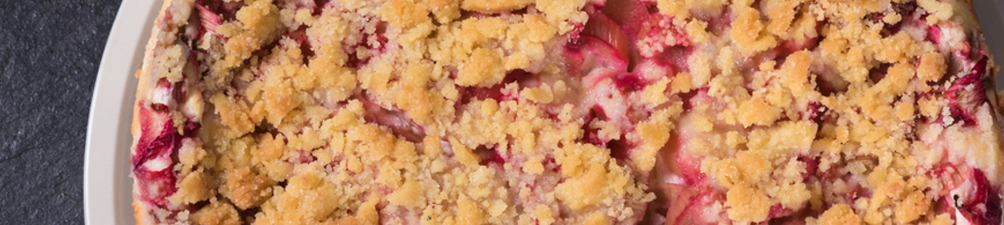 Rhubarb Crumble