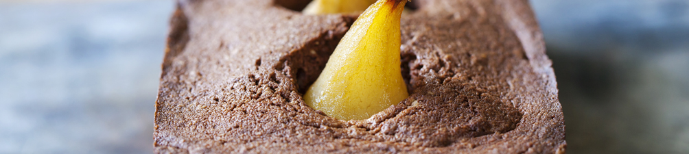 Squidgy Chocolate Pear Pudding