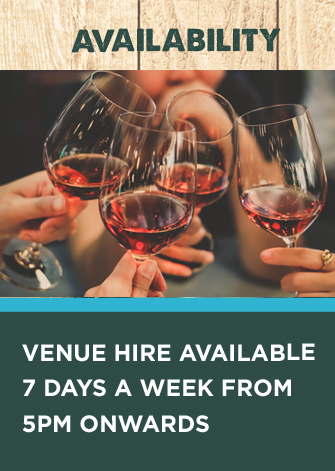 private hire venue availability