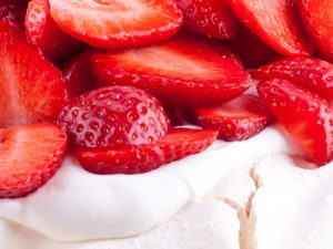 Strawberry Pavlova