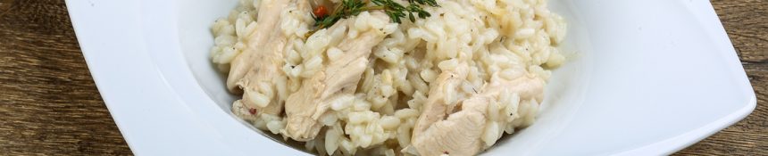 Chicken and Cucumber Risotto