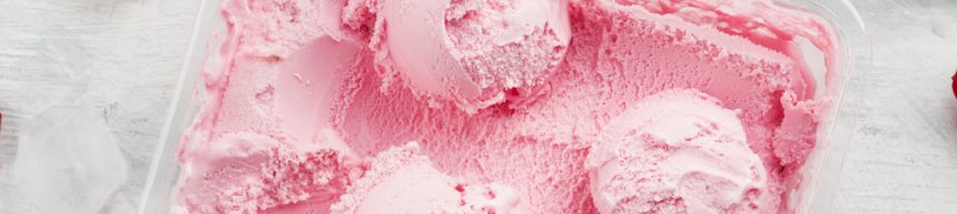 Damson and Clotted Cream Ice Cream