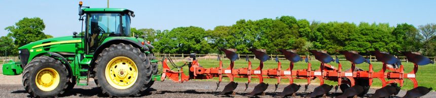 Tractor and Plough. Becketts and the Environment