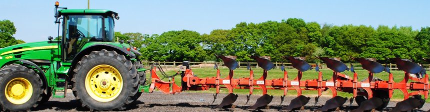 Tractor and Plough. Becketts and the Environment