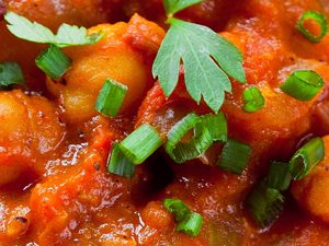 Pumpkin and Chickpea Curry