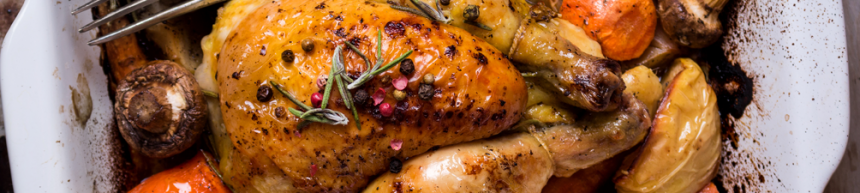 Roast Chicken with Root Vegetables