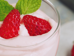 Strawberry Marshmallow Mousse