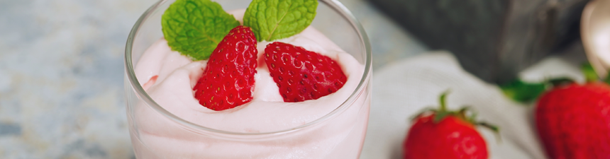 Strawberry Marshmallow Mousse