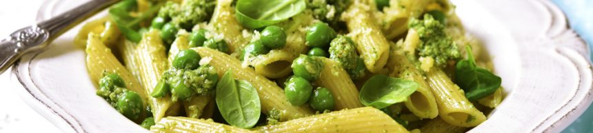 Pea and Pesto Pasta Salad