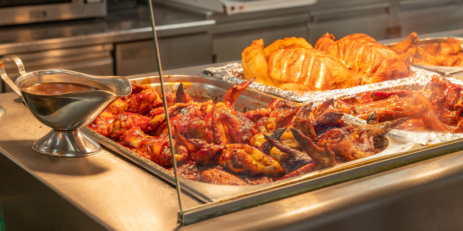 hot food counter