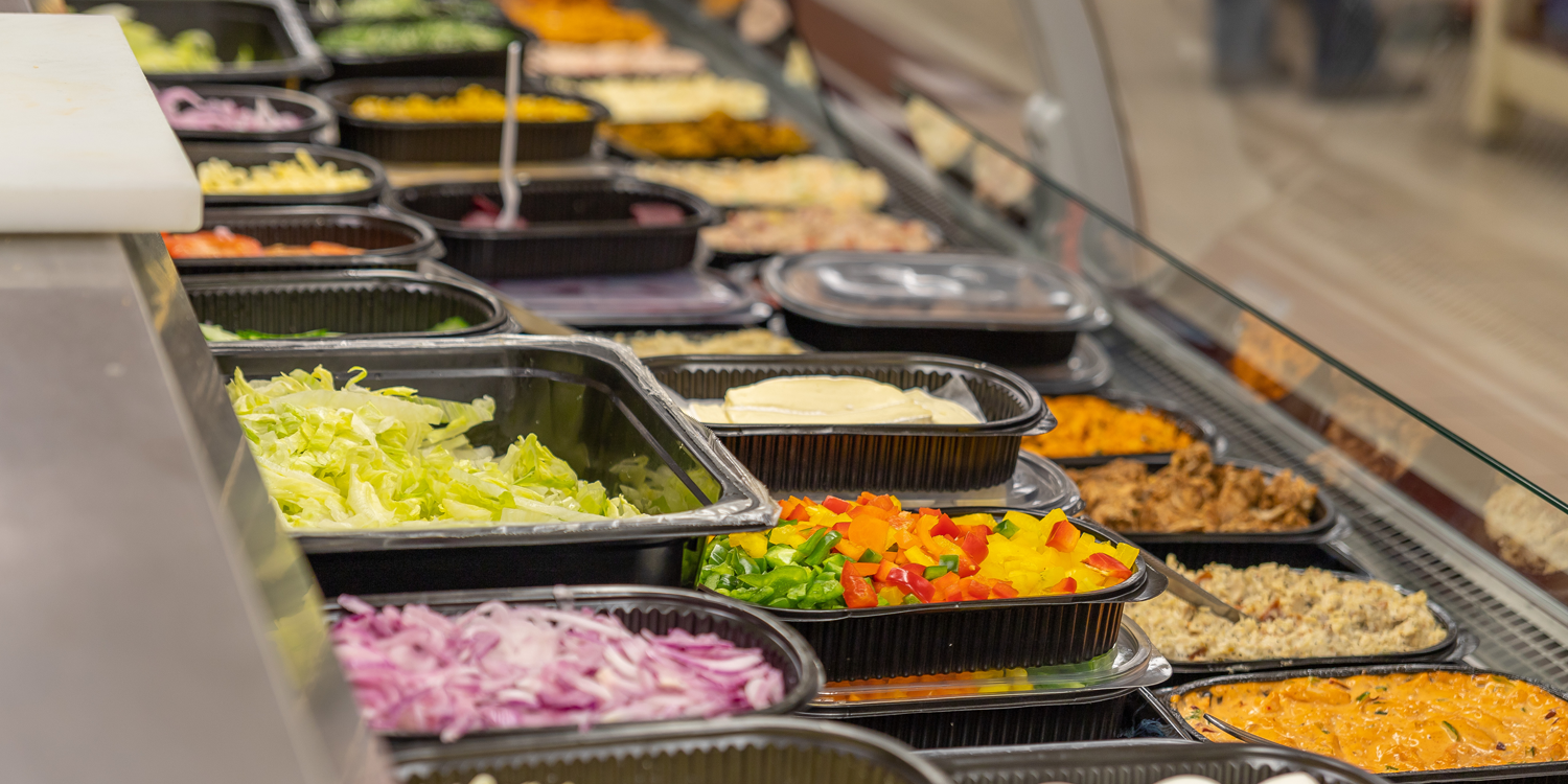 sandwich bar counter