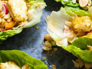 teriyaki chicken lettuce wraps