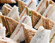 conference food sandwiches