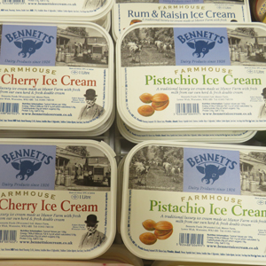 New products - Bennetts ice cream tubs