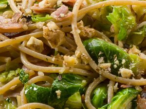 brussels sprouts carbonara