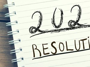 2020 resolutions on notepad shop locally