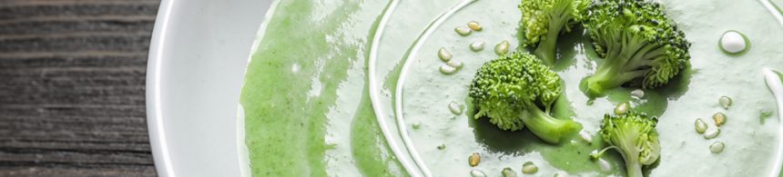 broccoli and coconut soup