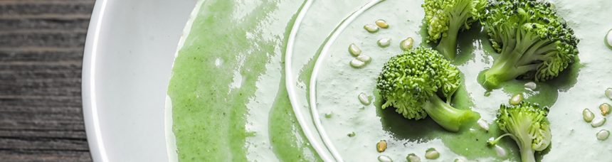 broccoli and coconut soup