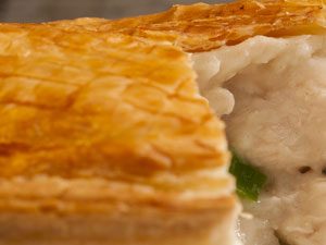 Chicken and Leek pie