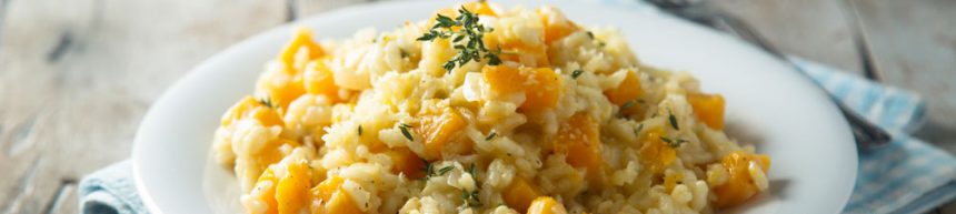 pumpkin risotto