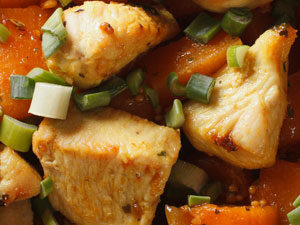 chicken and sweet potato curry