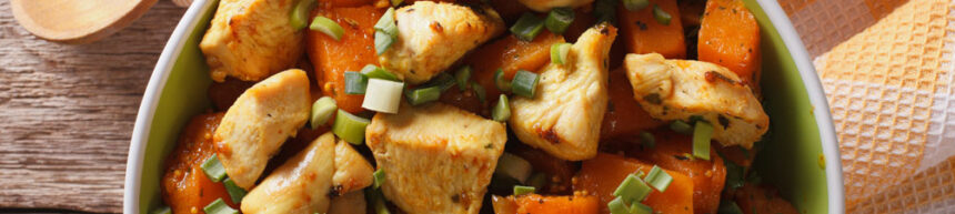 chicken and sweet potato curry