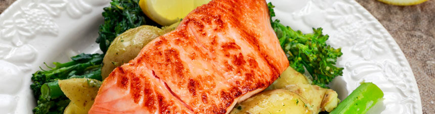 pan fried salmon