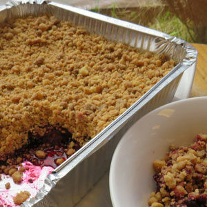 mothers day crumble