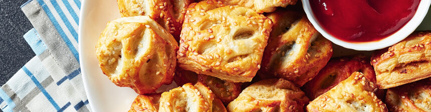 vegetarian sausage rolls