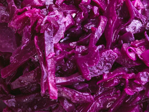 spiced red cabbage