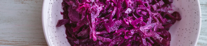 spiced red cabbage