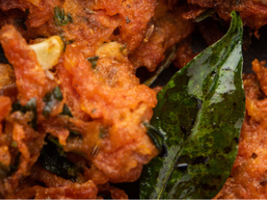 carrot pakoras