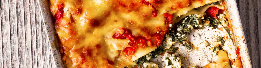 Spinach and Ricotta Cannelloni