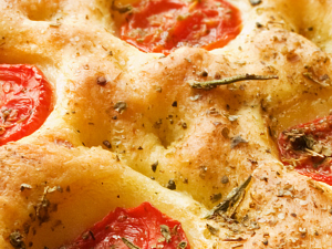 tomato and rosemary focaccia