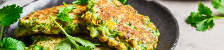 pea fritters