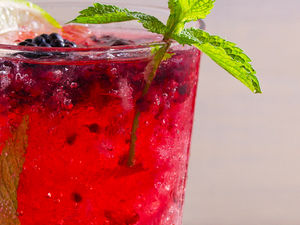 blackberry virgin mojito