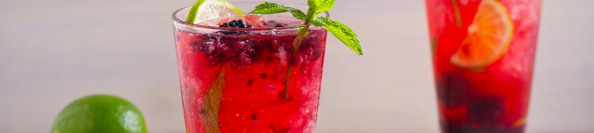 blackberry virgin mojito
