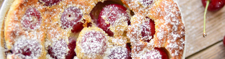 cherry clafoutis