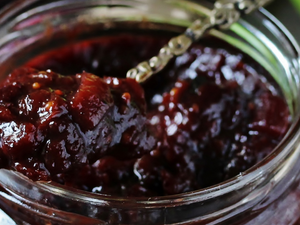 plum & ginger chutney