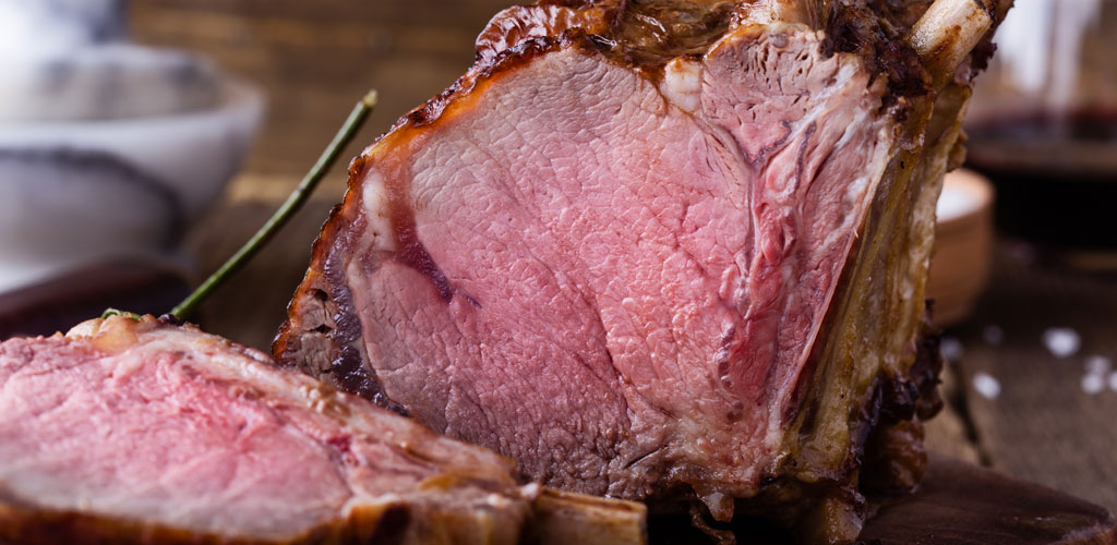 Christmas meat orders Rib of Beef