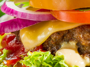 carrot & sesame seed burgers