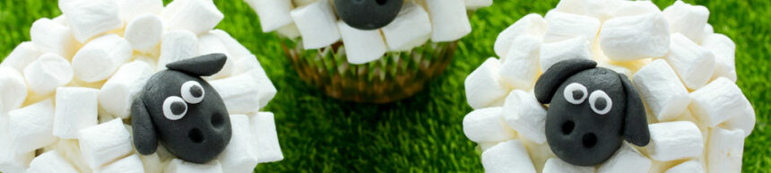 Spring Lamb Cupcakes