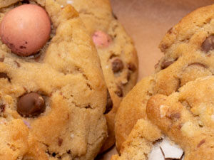 mini egg cookies