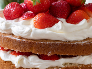 strawberry cake