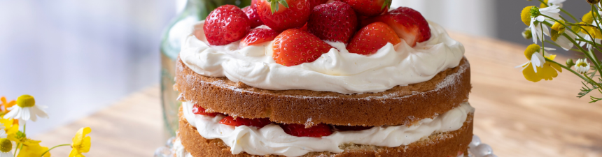 strawberry cake