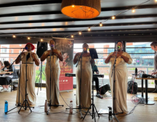 singers at bank birmingham