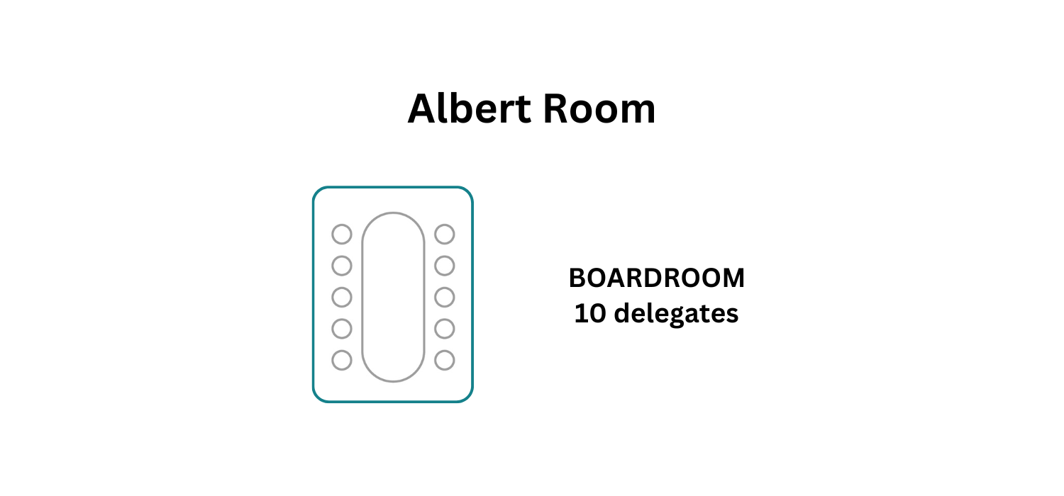 albert room capacities