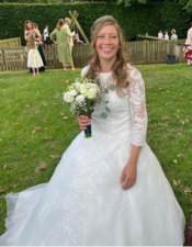 Holly's wedding day 