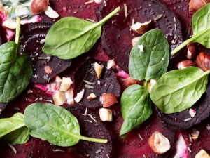 beetroot and goat's cheese tart