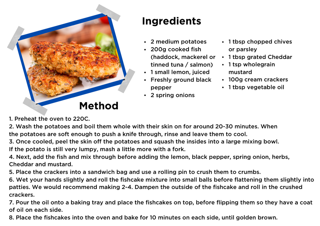 easy fish cakes recipe 
